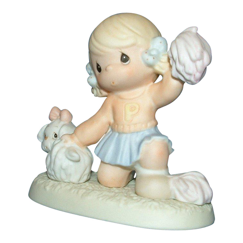 Precious Moments Figurine: 272639 It's Ruff to Always be Cheery