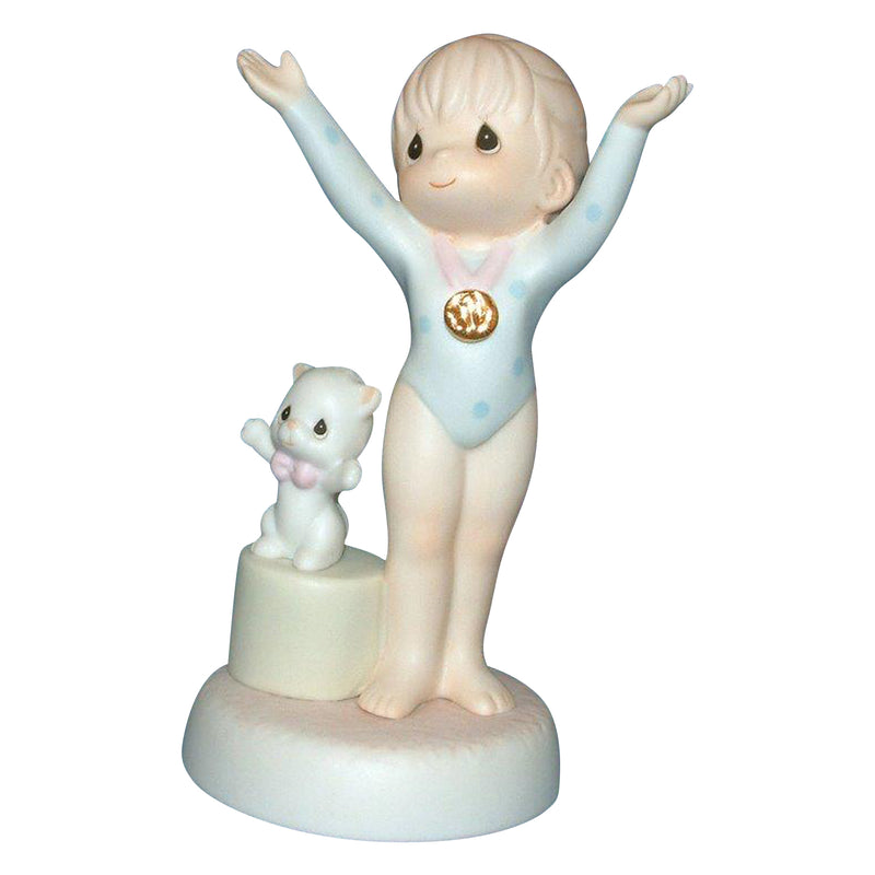 Precious Moments Figurine: 283541 Rejoice in the Victory | 1997/1998 Precious Rewards