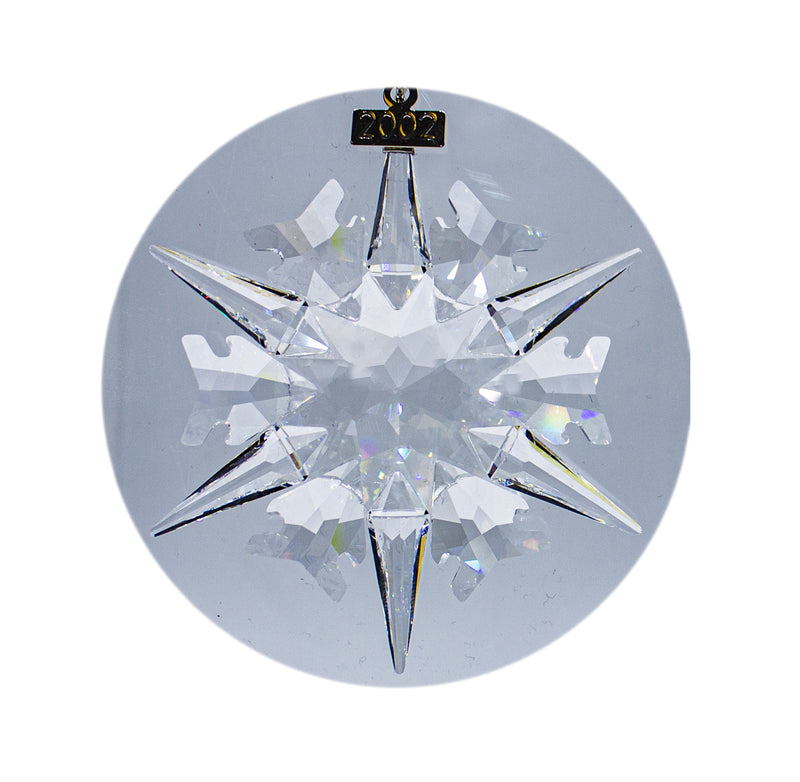 Swarovski Ornament: 288802 Christmas Snowflake - 2002