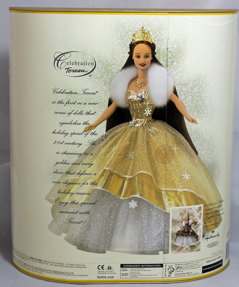 2000 Happy Holidays Celebration Teresa Barbie (29081)