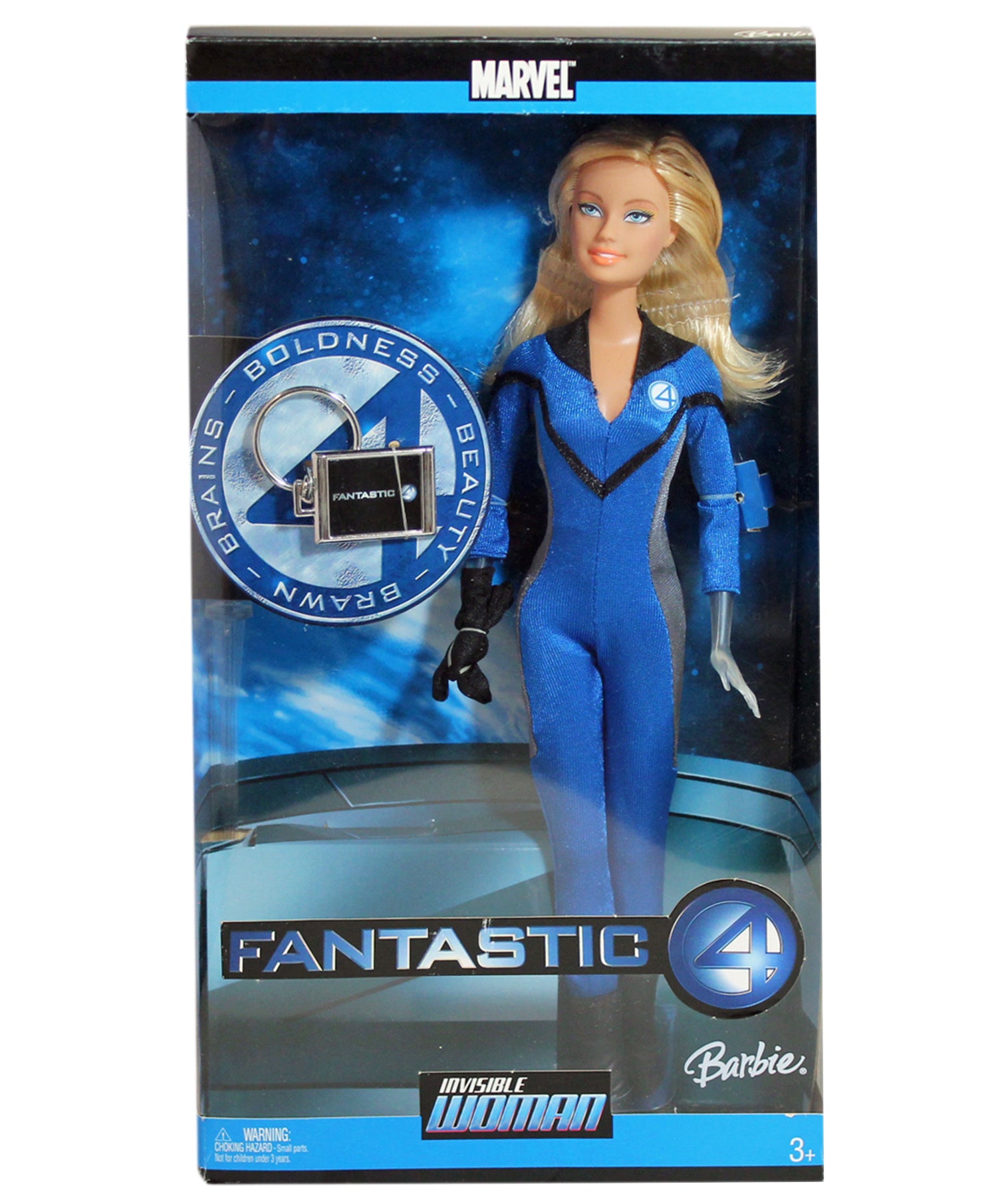 Fantastic 4 Invisible Woman Barbie - J0871