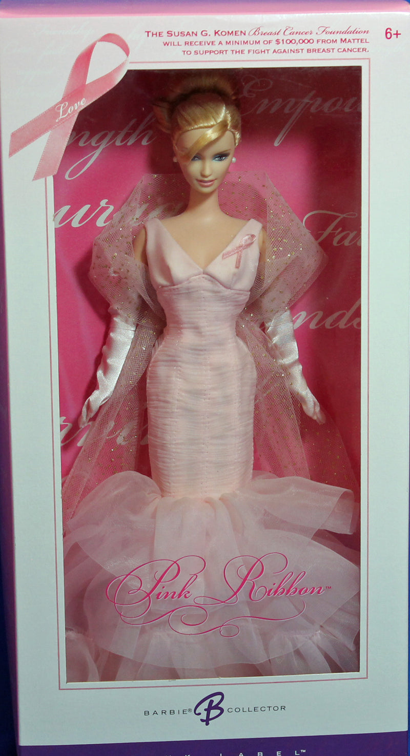 2006 Breast Cancer Pink Ribbon Barbie (J0932)