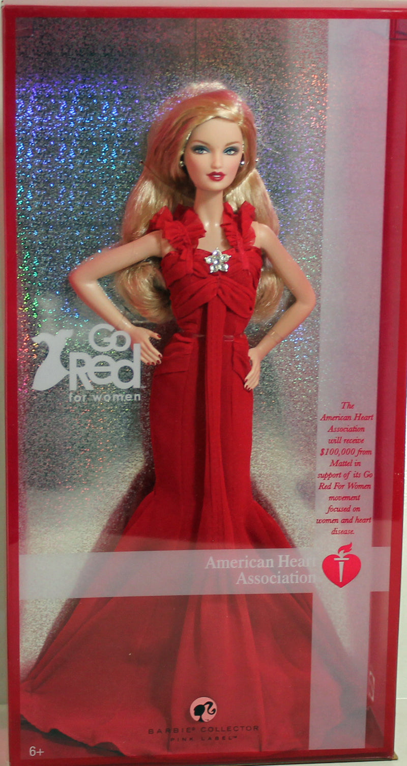 2007 American Heart Association Go Red Barbie (K7957)