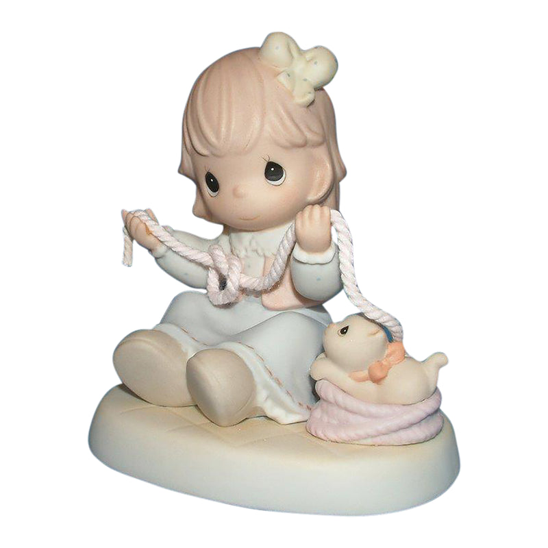 Precious Moments Figurine: 487910 Believe it or Knot, I Love You