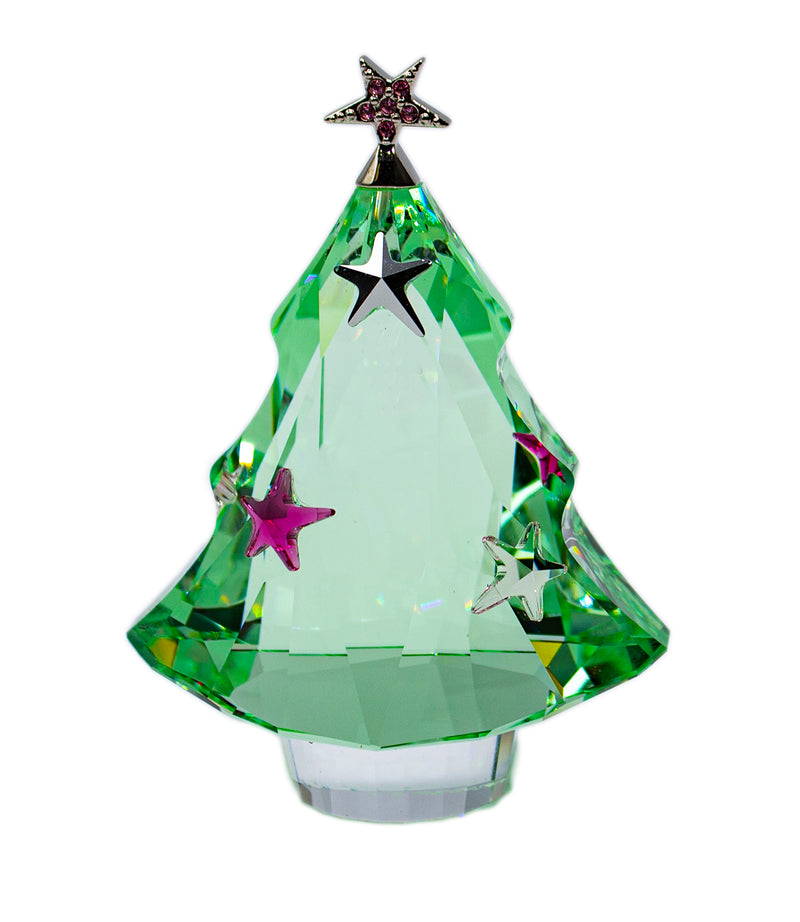 Swarovski Figurine: 5003401 Christmas Tree Chrysolite