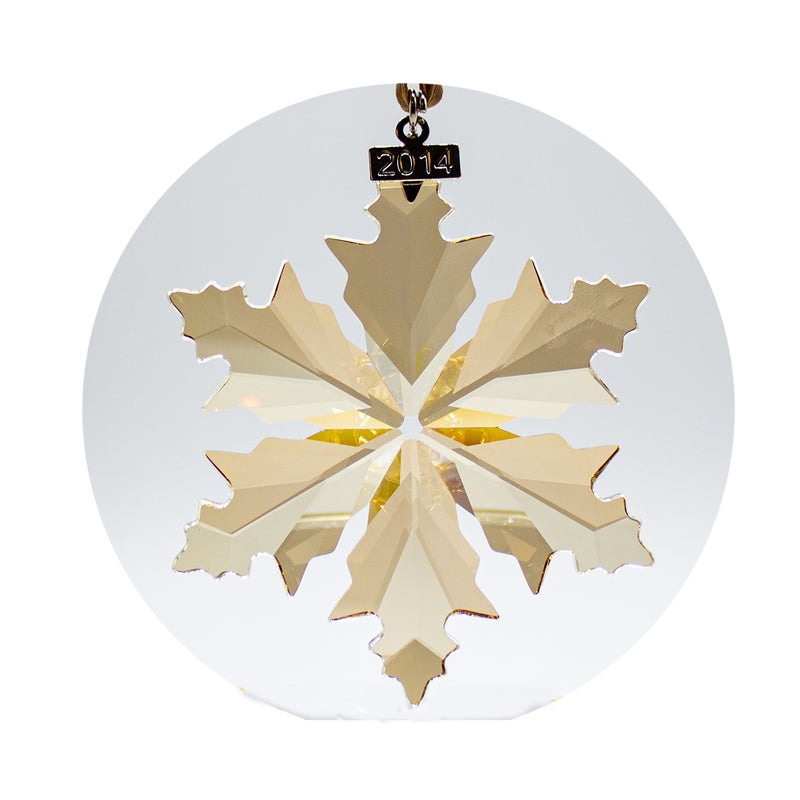 Swarovski Ornament: 5059027 SCS Christmas Snowflake - 2014