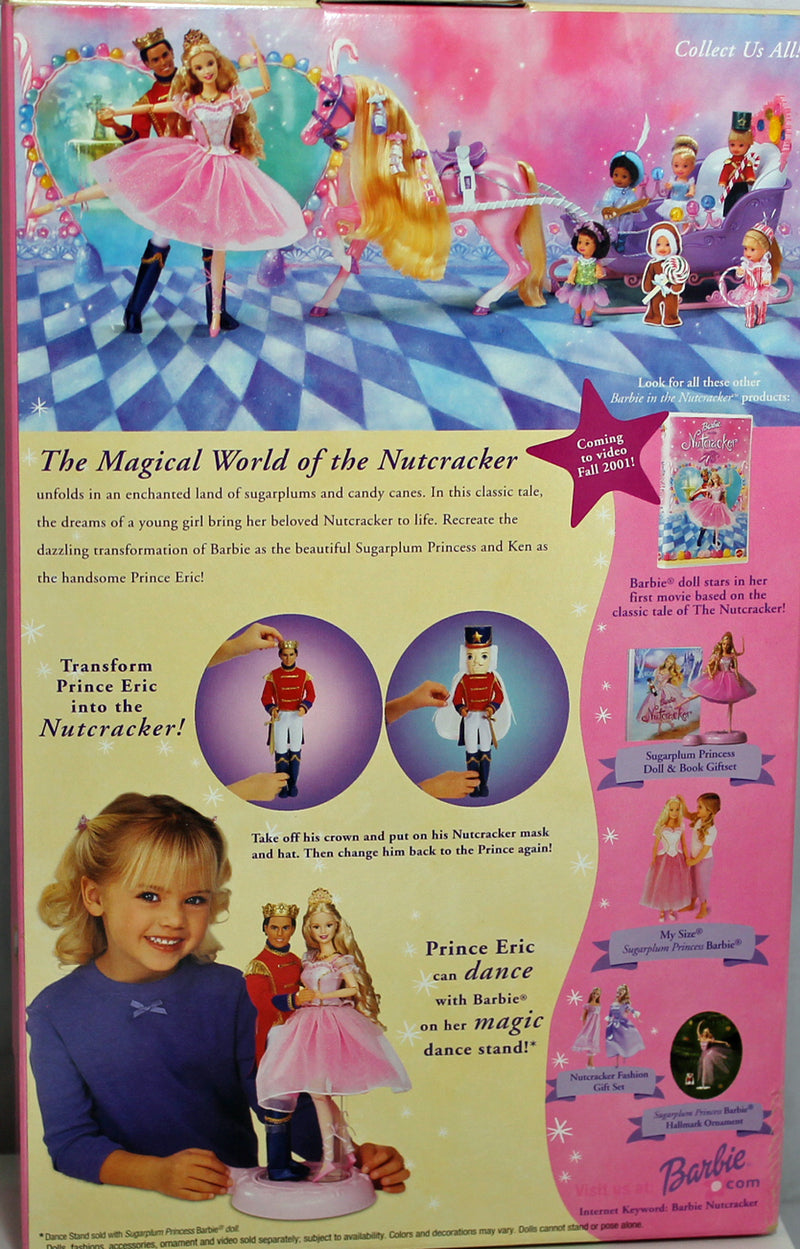 2001 Nutcracker Ken as Prince Eric Barbie (50793)