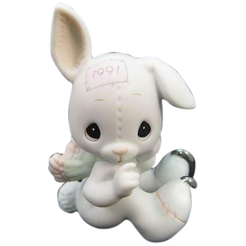 Precious Moments Ornament: 520438 Sno-Bunny Falls for You Like I Do | Dated