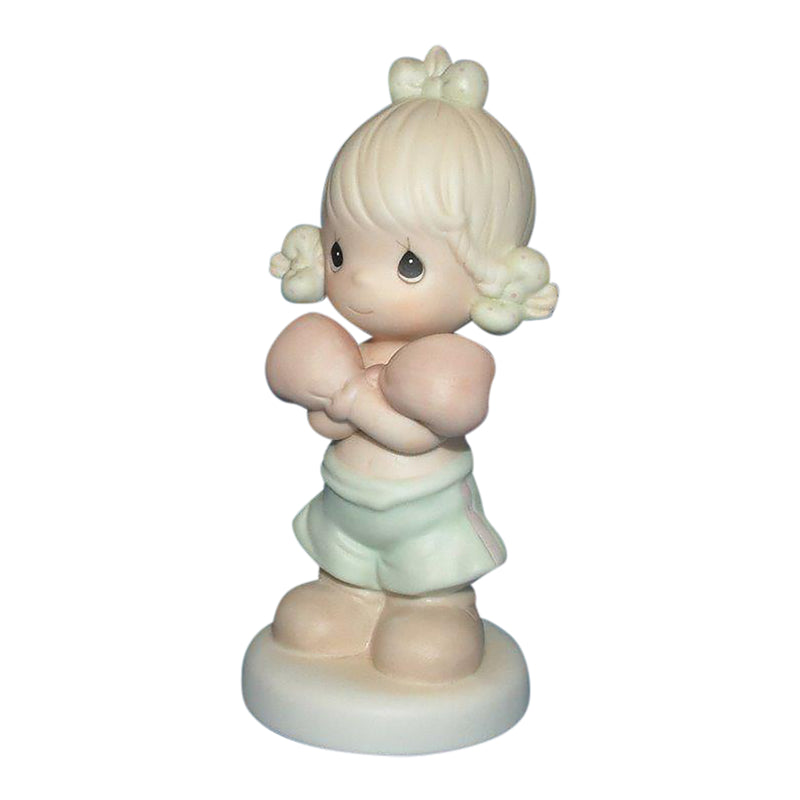 Precious Moments Figurine: 521396 Faith is a Victory