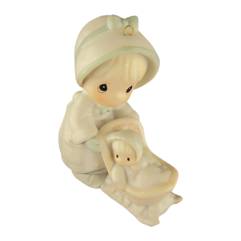 Precious Moments Ornament: 521574 Dashing Through the Snow