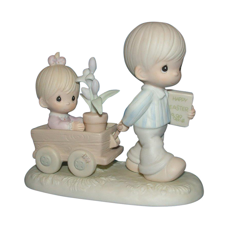 Precious Moments Figurine: 521892 Easter's On Its Way