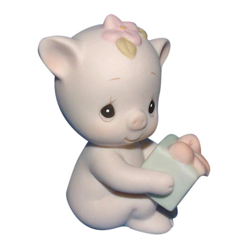 Precious Moments Figurine: 524506 Oinky Birthday