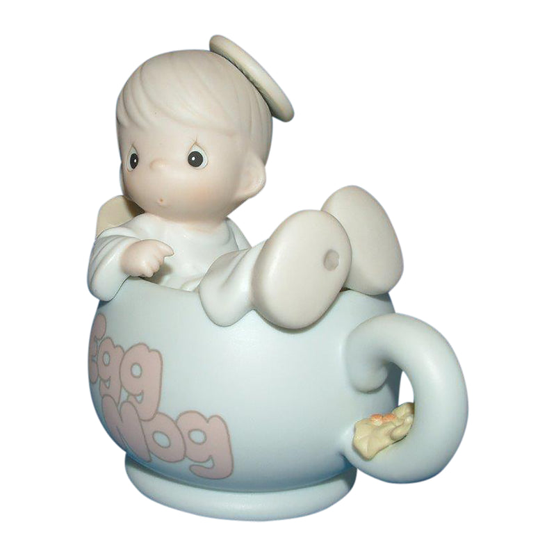 Precious Moments Figurine: 531952 Dropping in for the Holidays | Nativity Addition