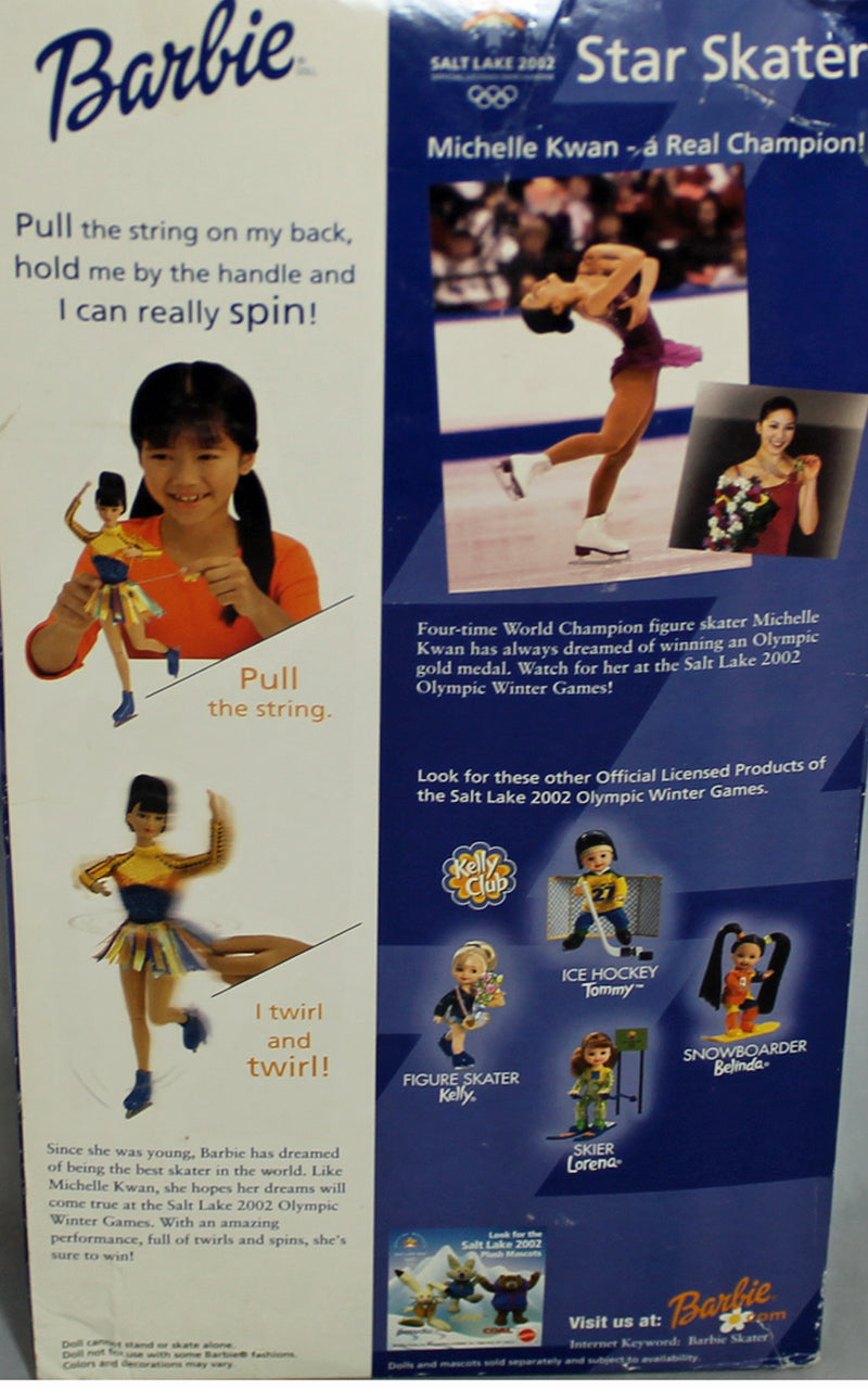 1997 Olympic Star Skater Michelle Kwan Barbie (53377)