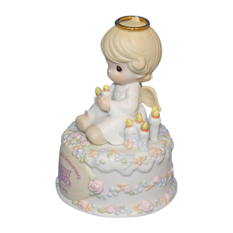 Precious Moments Figurine: 540013 Happy 10th Anniversary | Chapel 10th Anniversary Exclusive