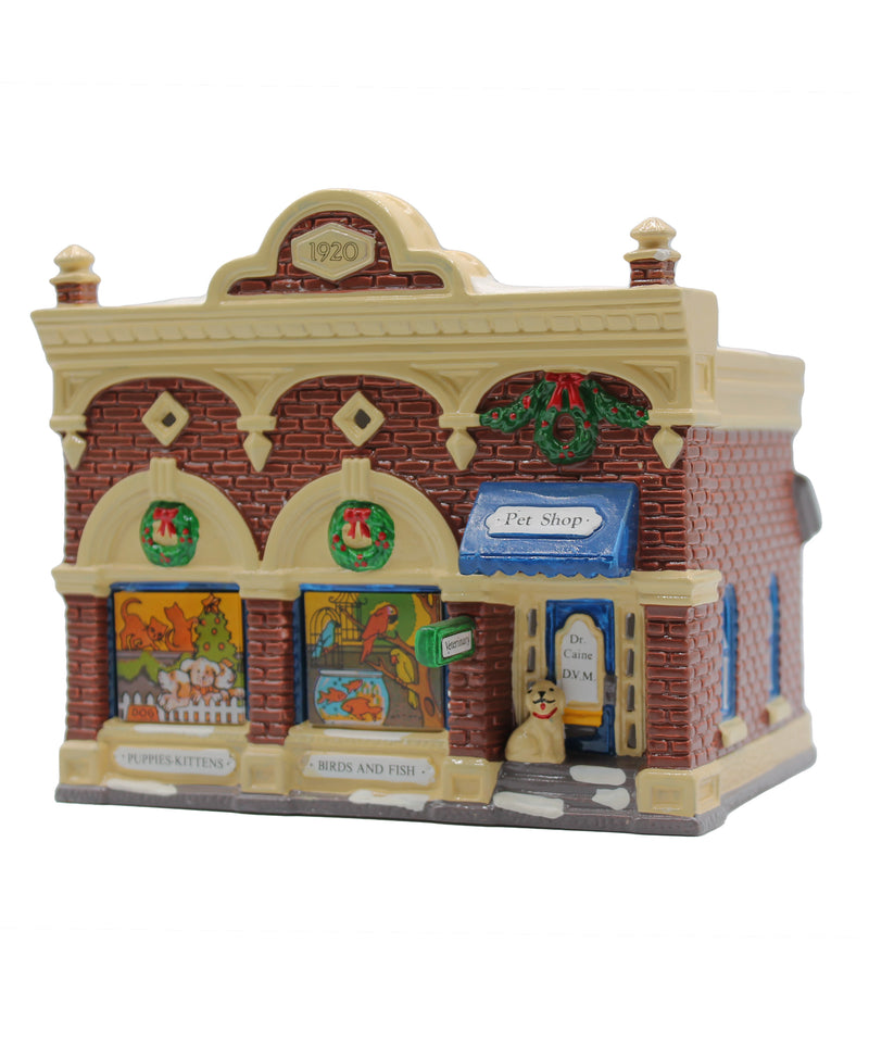 Department 56: 54275 Village Vet & Pet Shop