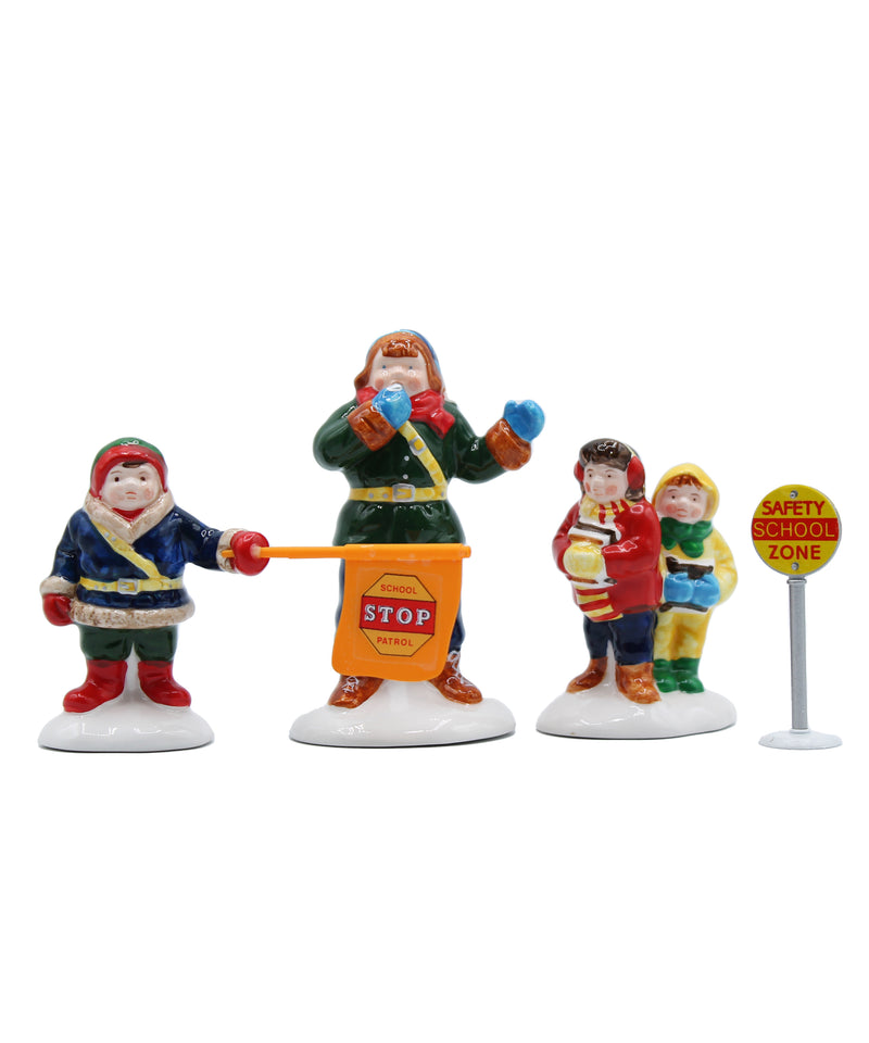 Department 56: 54496 Safety Patrol - Set of 4