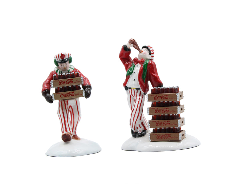 Department 56: 54801 Coca-Cola Delivery Men - Set of 2