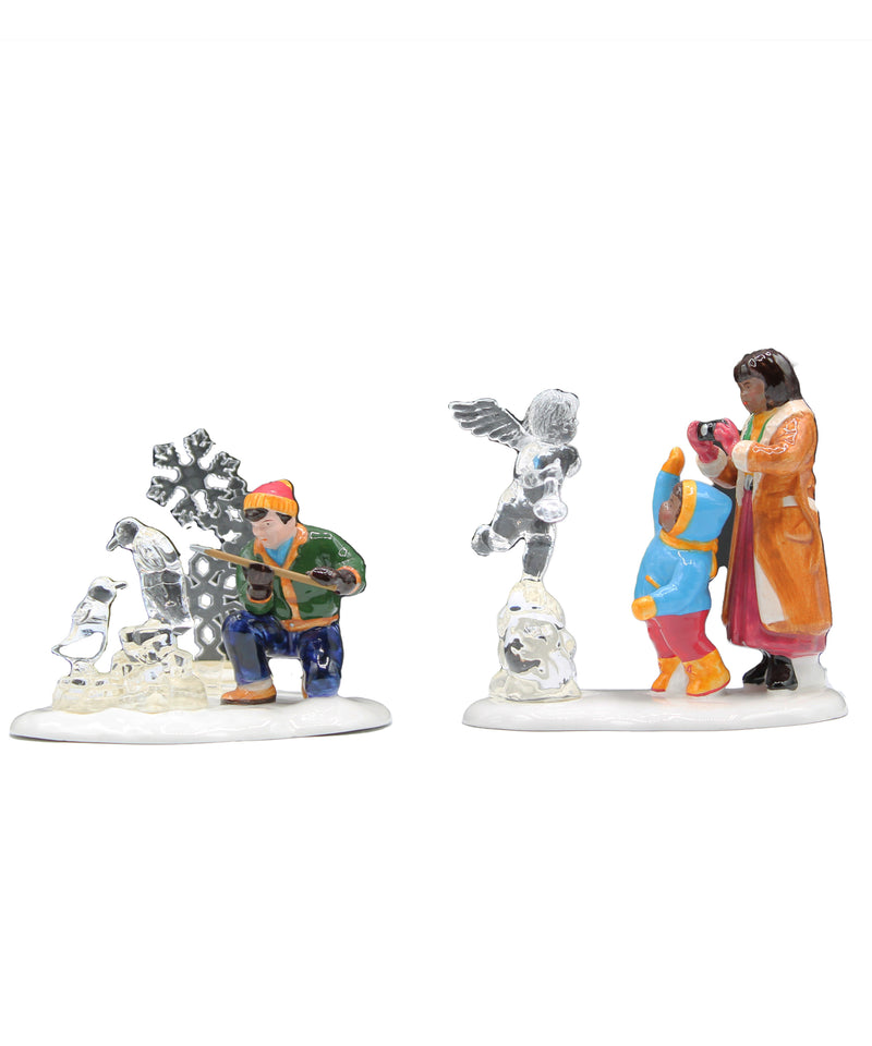 Department 56: 54868 Snow Carnival Sculptures - Set of 2