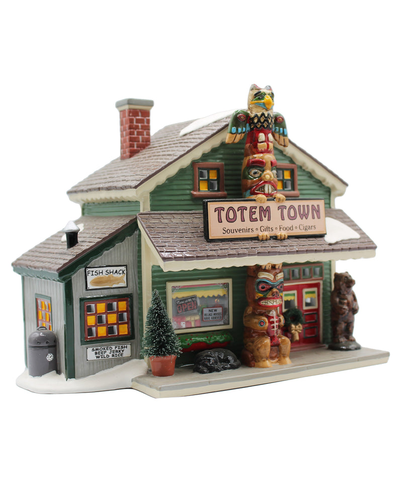 Department 56: 55053 Totem Town Souvenir Shop