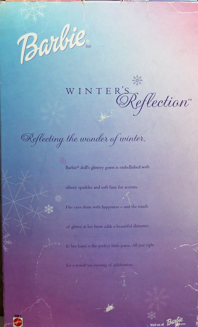 2002 Winter's Reflection Barbie (55683) - African American