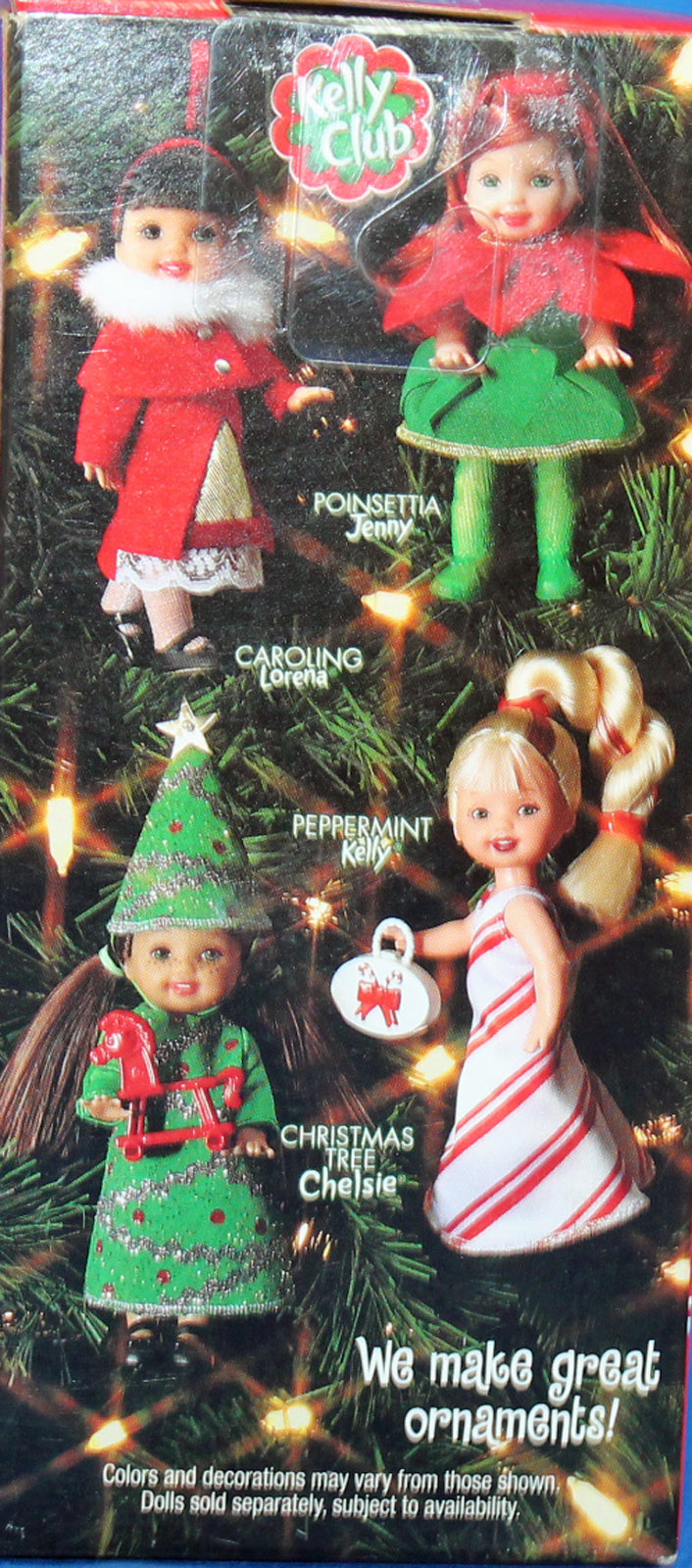 2001 Poinsettia Jenny Barbie (55646)