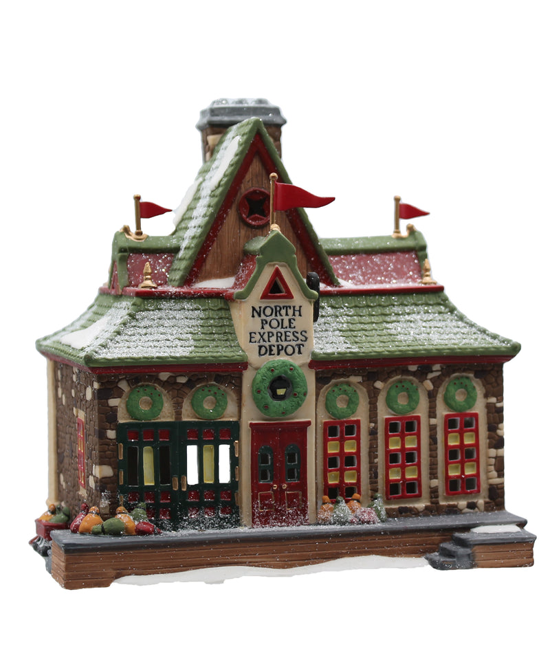 Department 56: 56278 North Pole Express Depot