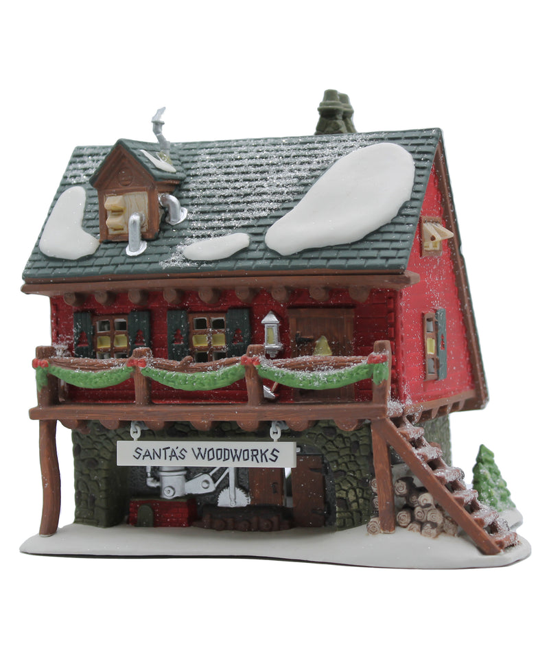 Department 56: 56286 Santa's Woodworks