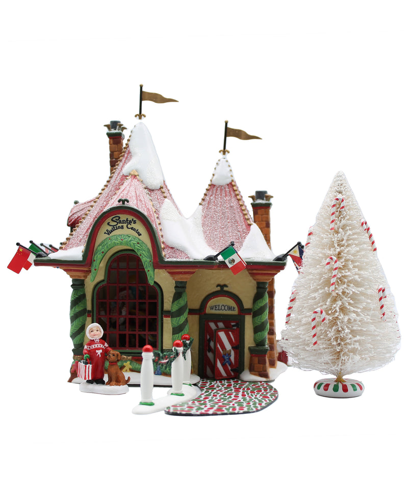 Department 56: 56407 Santa's Visiting Center - Set of 6