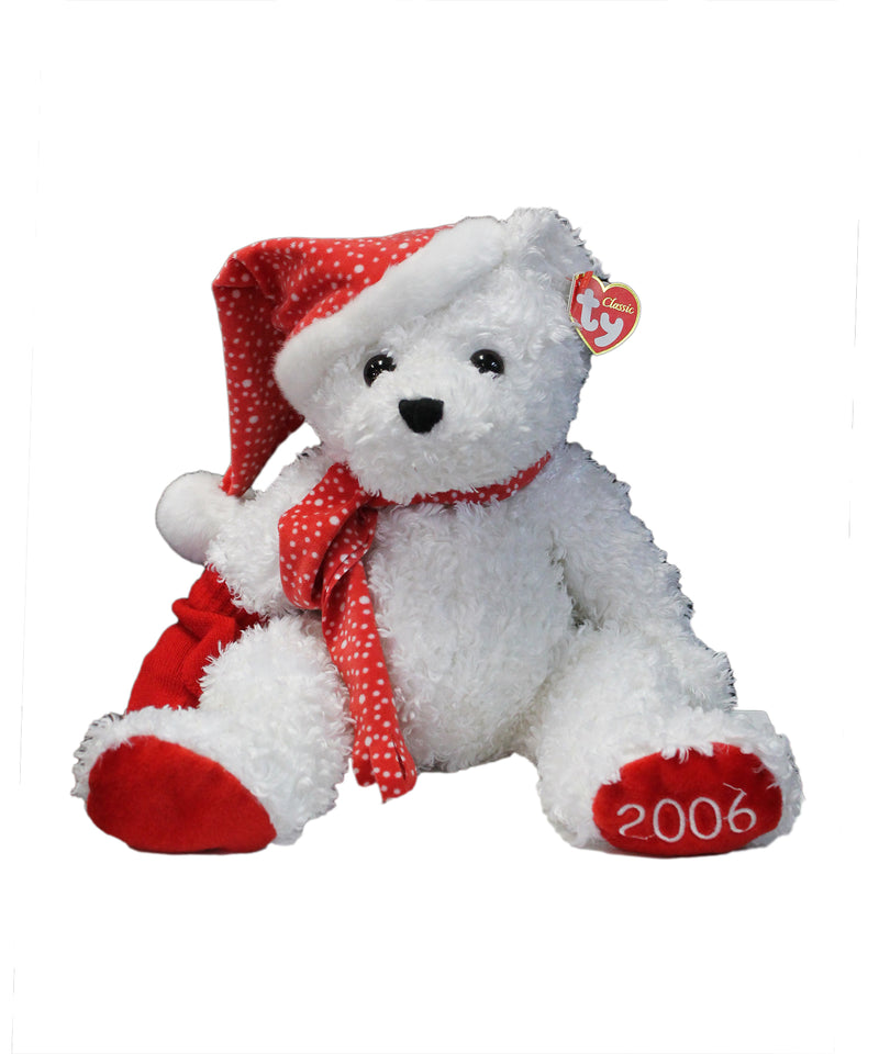 Ty Classics: Merribear the Red & White Bear