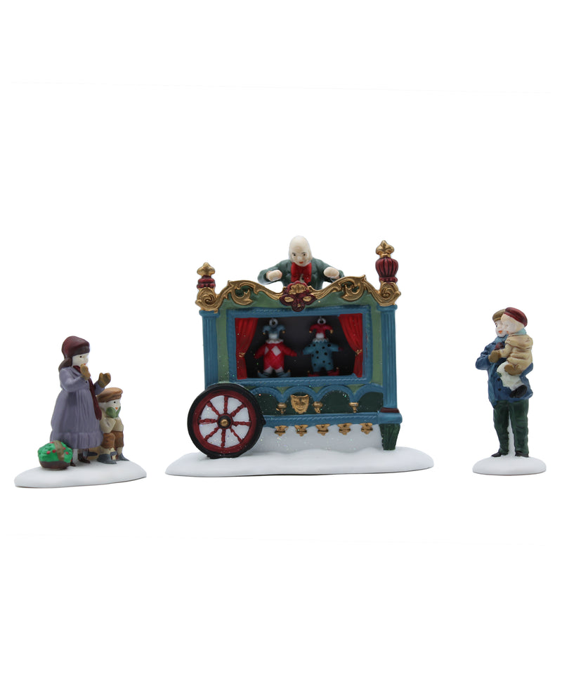 Department 56: 58025 The Old Puppeteer - Set of 3