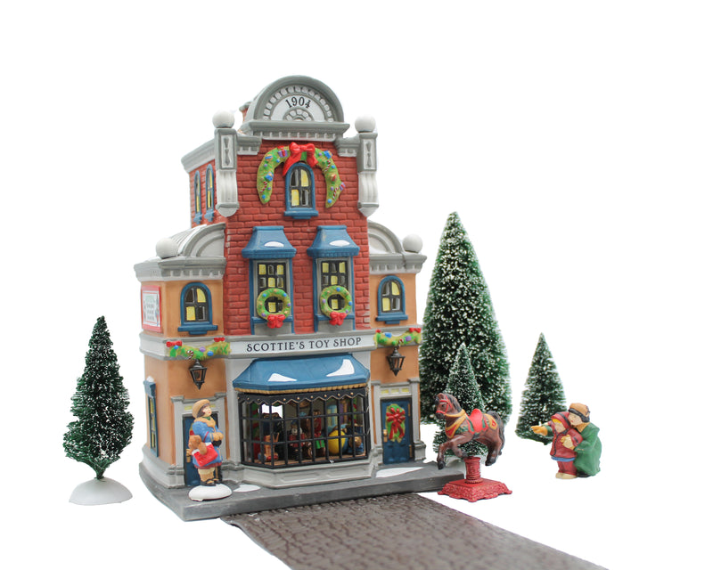 Department 56: 58871 Scottie's Toy Shop Gift Set - Set of 10