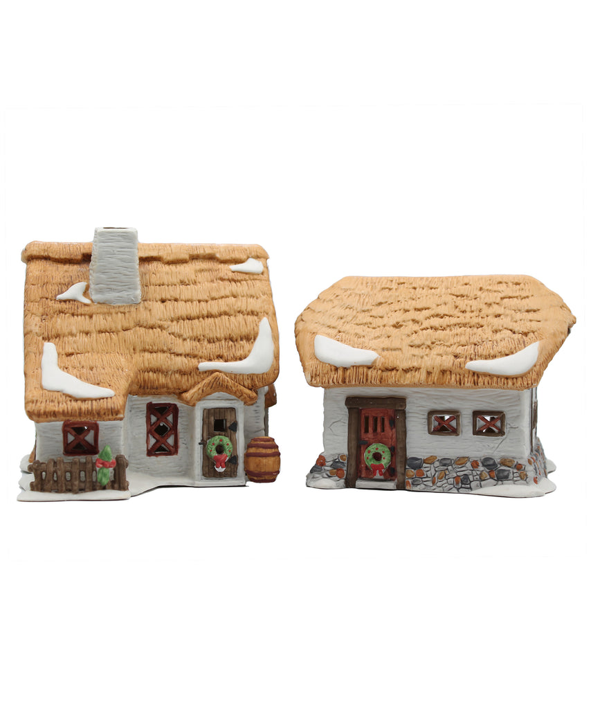 Department 56: 59005 Barley Bree Barn - Set of 2