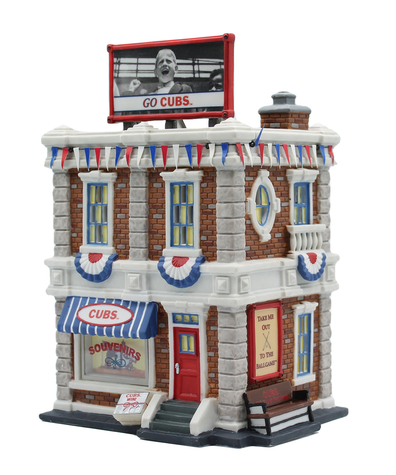 Department 56: 59227 Chicago Cubs Souvenir Shop