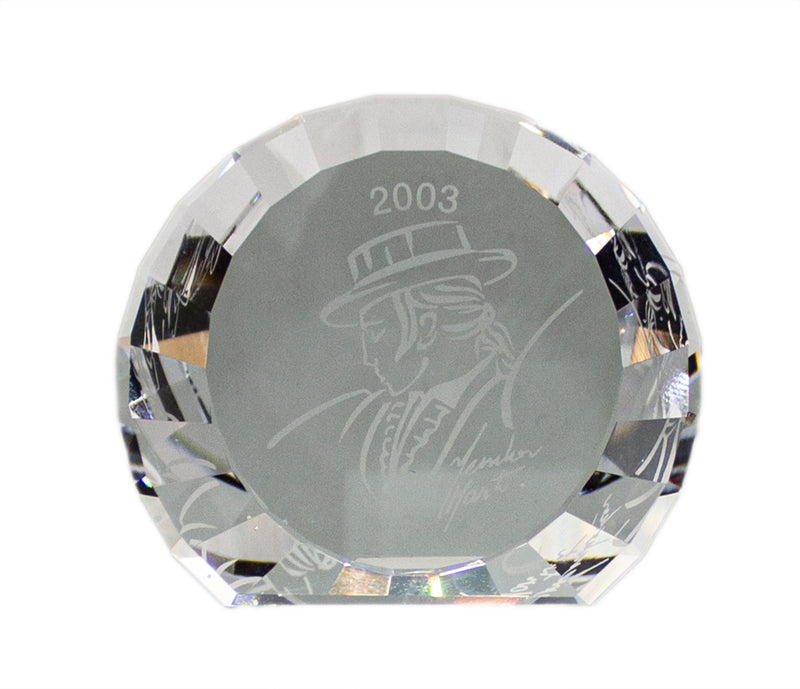 Swarovski Paperweight: 626588 Large Antonio Disc - 2003