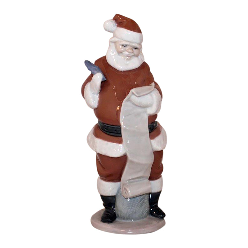 Lladró Figurine: 6657 Santa's List