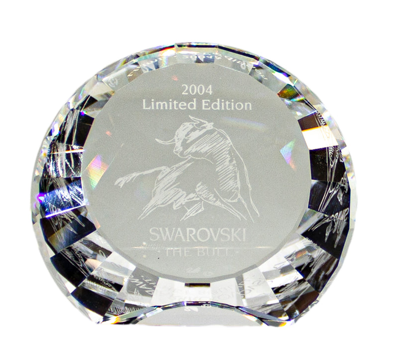 Swarovski Paperweight: 694624 Event Piece Bull - Clear