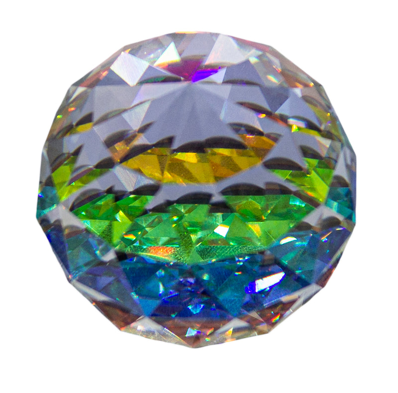 Swarovski Paperweight: 7404NR040087 Round VM Vitrail