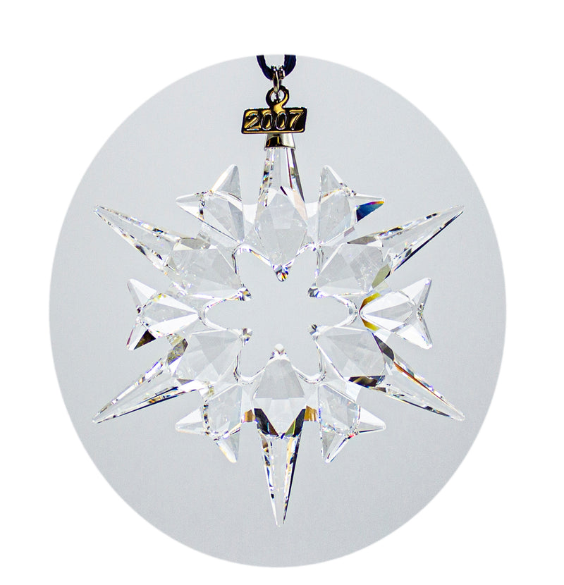 Swarovski Ornament: 872200 Christmas Snowflake - 2007