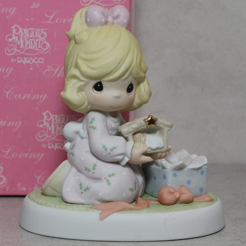 Precious Moments Figurine: 878952 Celebrating His Arrival