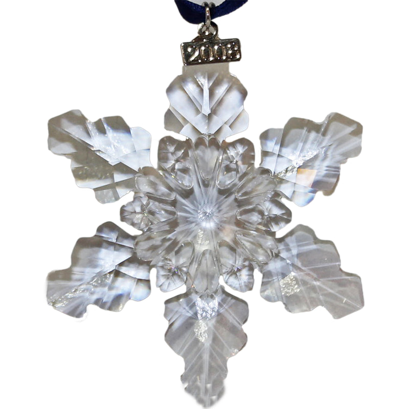 Swarovski Ornament: 942045 Christmas Snowflake - 2008