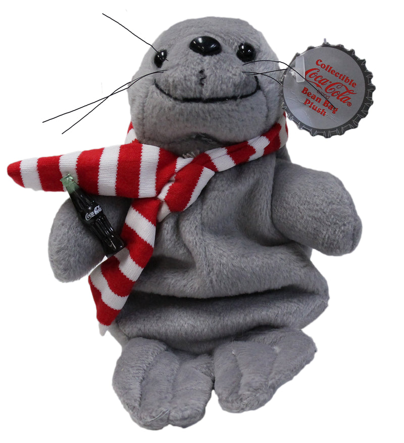 Coke Plush: Seal in Scarf