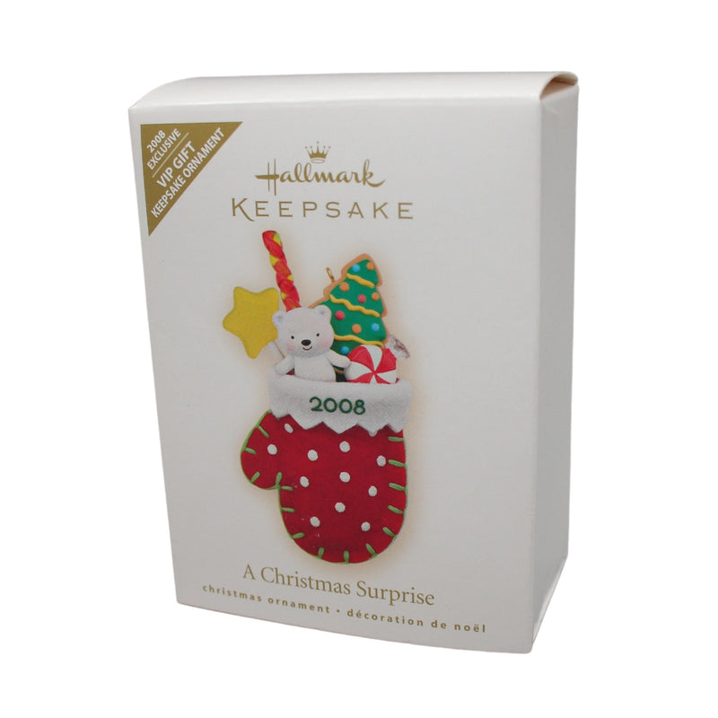 Hallmark Ornament: 2008 A Christmas Surprise | AD4300AI | Exclusive VIP Gift