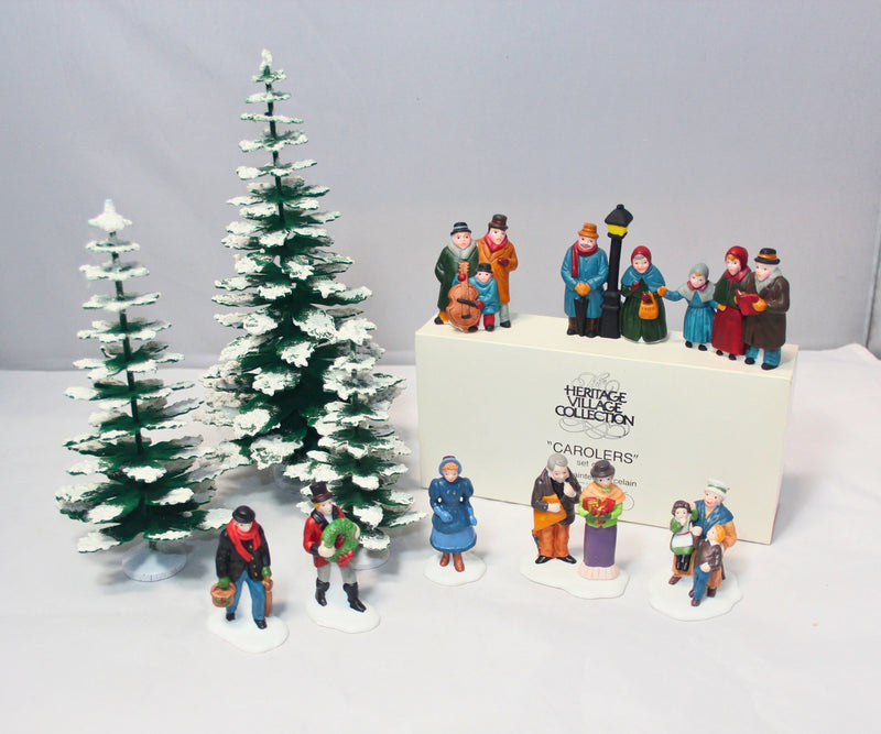 Department 56 Accessories | Carolers | David Copperfield | Trees