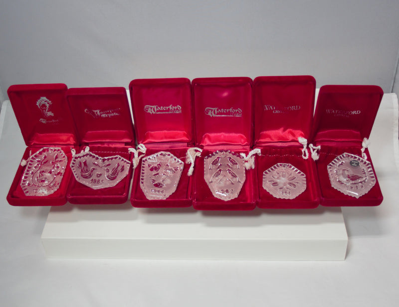 12 Days of Christmas Waterford Ornaments | Full Set | Includes Rare 1982