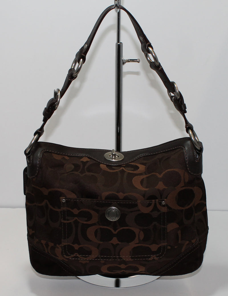 Coach Purse: 10142 Brown Chelsea Hobo Bag