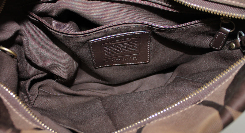 Coach Purse: 10619 Brown Carly Hobo Bag