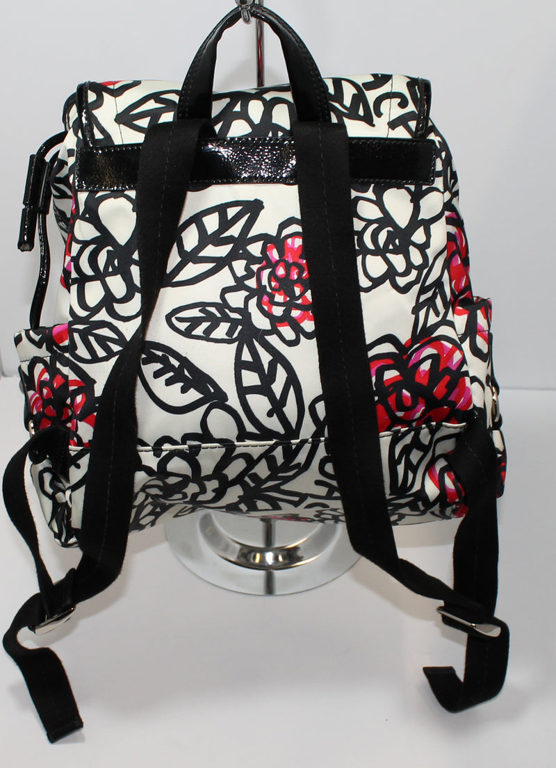 Coach Purse: F16582 Floral Graffiti Messenger Bag