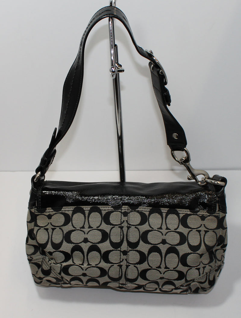 Coach Purse: 12559 Black Bleecker Shoulder Bag