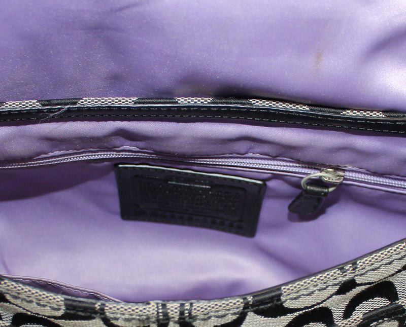 Coach Purse: 12559 Black Bleecker Shoulder Bag